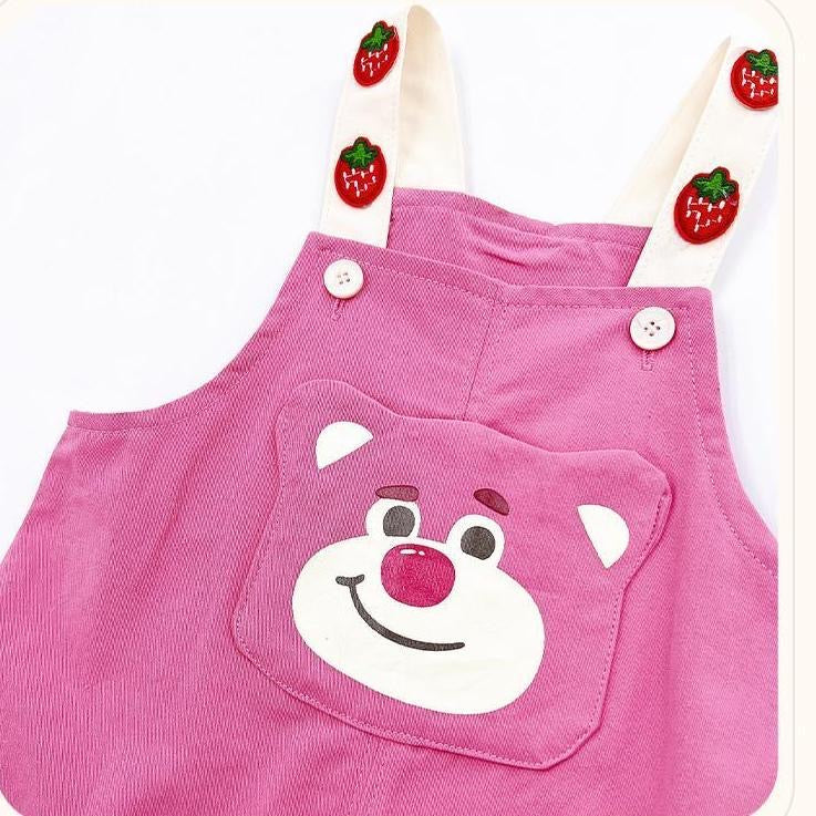 Lotso Pink Bear Outfit | summer fashion, two-piece set