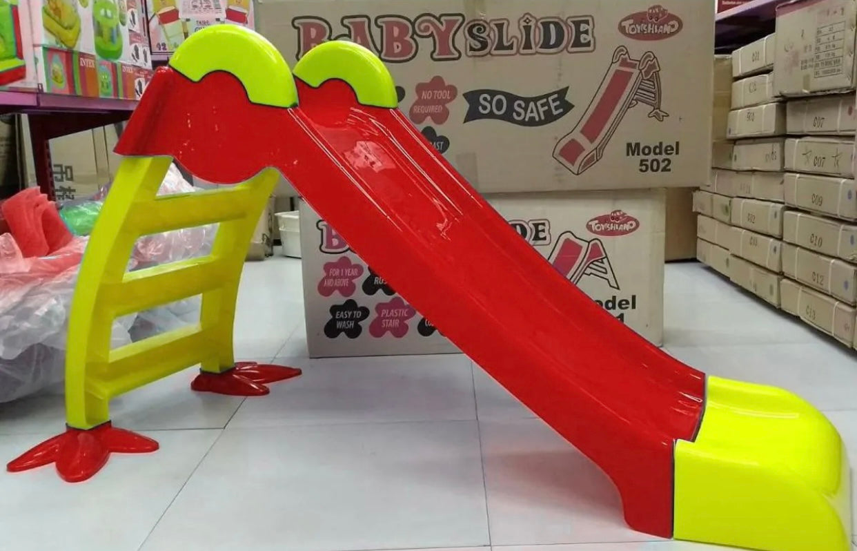 3 Step Kids Plastic Fiber Slide and Climber for Indoor or Outdoor