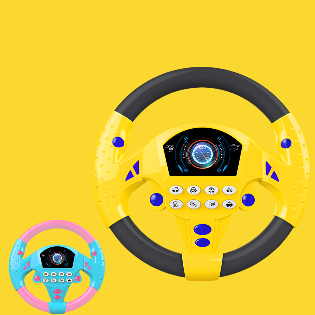 Electric simulation wheel toy