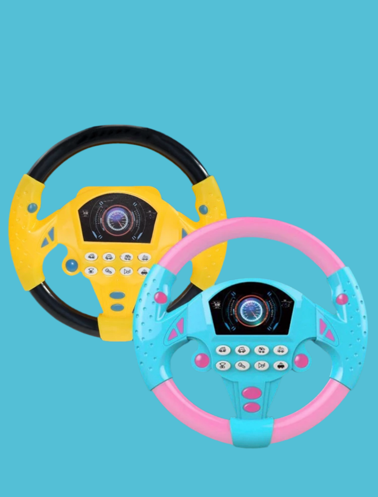 Electric simulation wheel toy