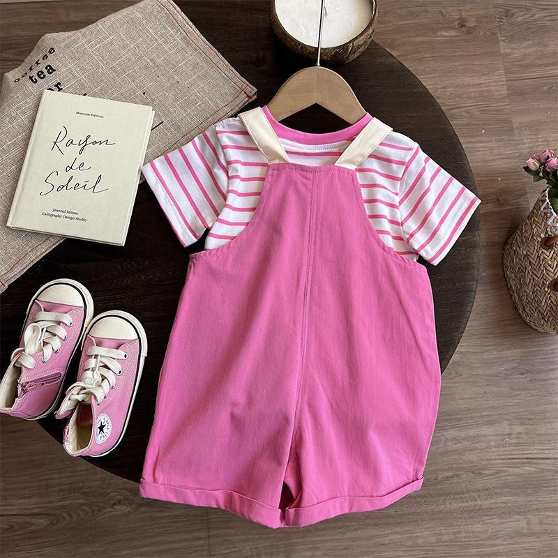 Lotso Pink Bear Outfit | summer fashion, two-piece set