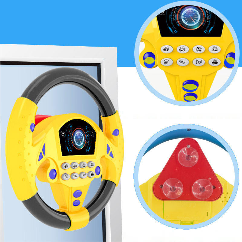 Electric simulation wheel toy