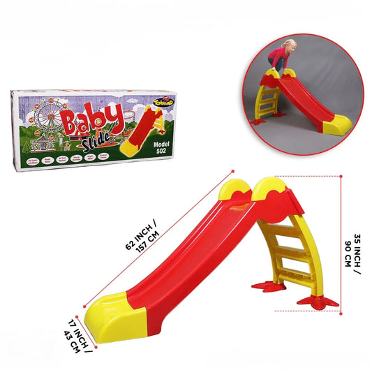 3 Step Kids Plastic Fiber Slide and Climber for Indoor or Outdoor